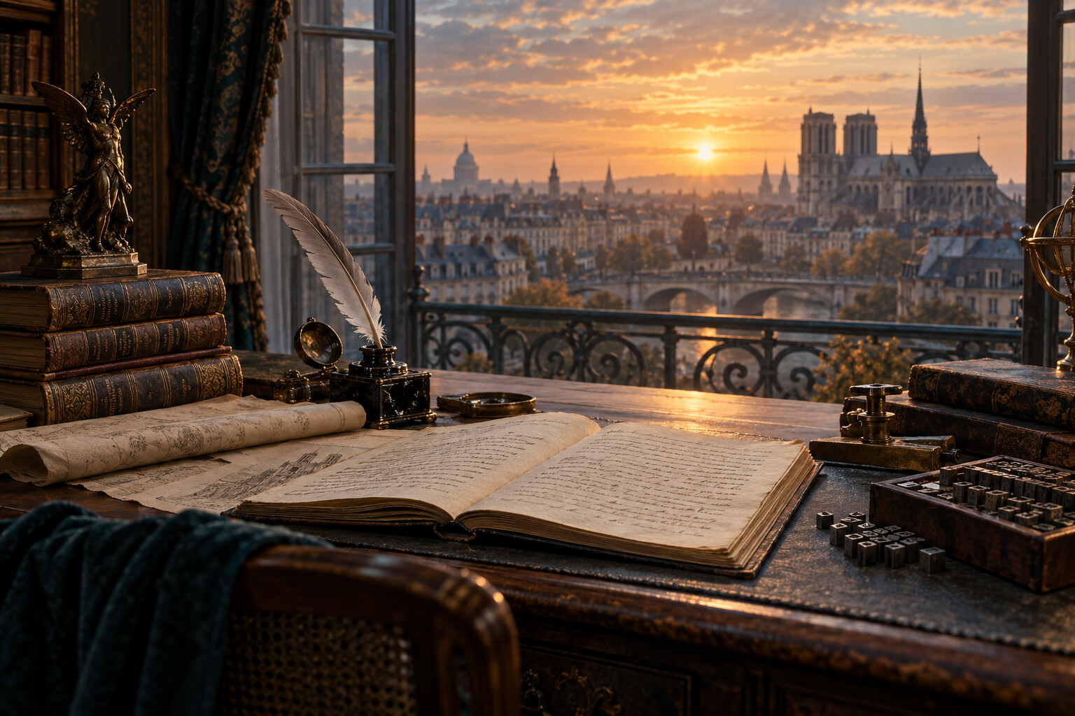 Illustration du quiz Victor Hugo